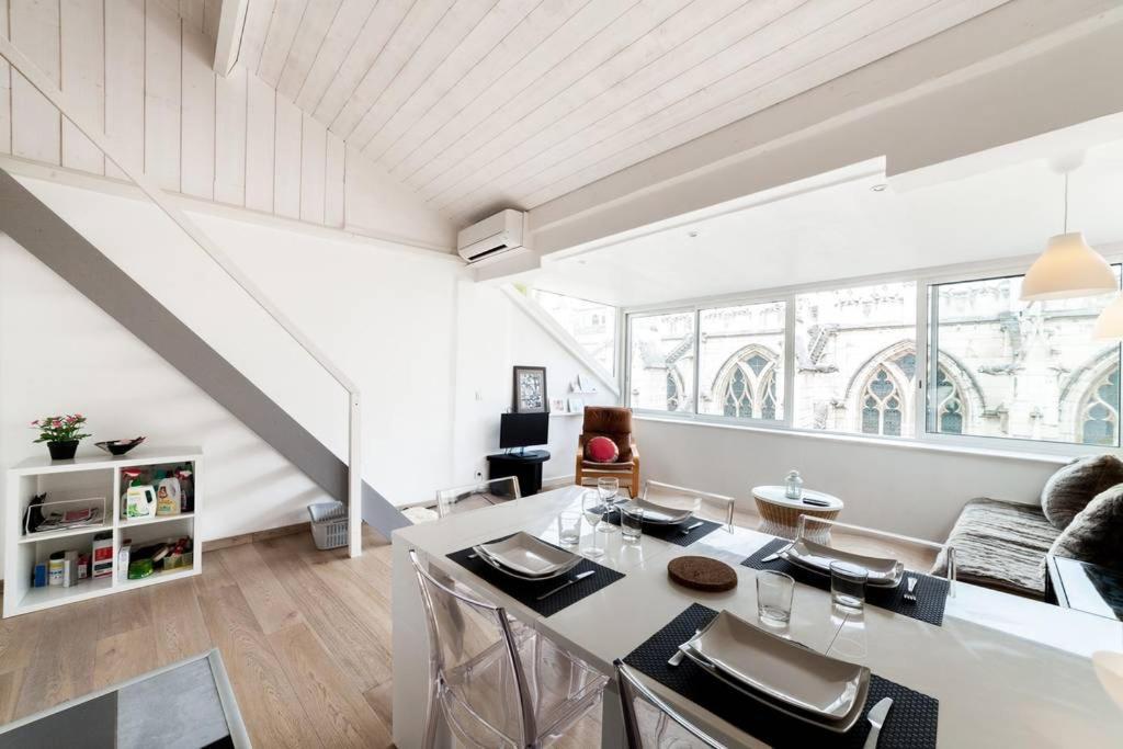 Апартаменты Panorama Unique - Duplex En Hyper Centre Ail Лион Экстерьер фото